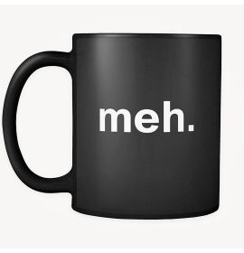 meh Mug - Black
