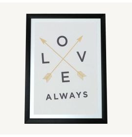 Love Always Framed Print