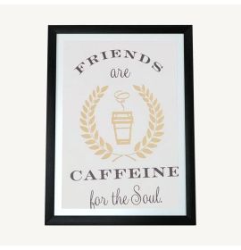 Caffeine for the Soul Framed Print