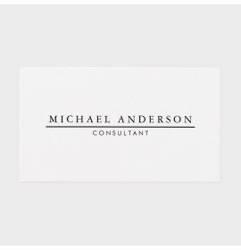 Minimalist Elegant Business Card