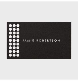 Perforated Gold Photographer's Business Card