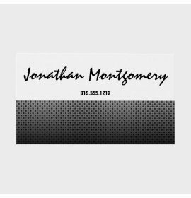 Perforated Metal Professional Business Cards