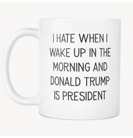 The Morning And Donald Trump Is President Mug