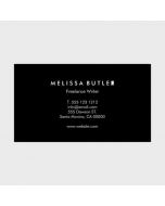 Minimalist Professional Elegant Kraft Business Card