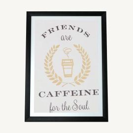 Caffeine for the Soul Framed Print