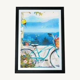 Bike Canvas 11x14