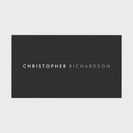 MODERN & MINIMAL No. 4 Business Card 12